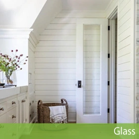 Glass Authentic Wood Doors, 