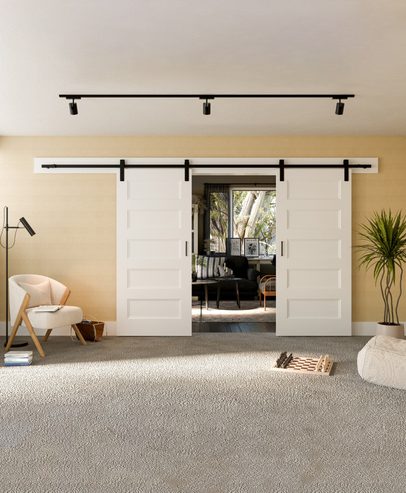 2-Panel Barn Door, HomeStory Doors